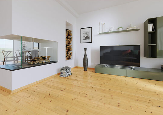 Holzoberflächen: wohngesund und strapazierfähig