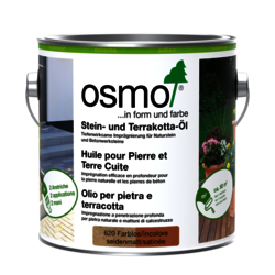 Stein- und Terrakotta-Öl